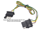 Polaris Slingshot 4-Pin Hitch Wiring Kit + Inline 4-Way Flat Plug Tester