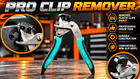 Extractor profesional de clips para molduras