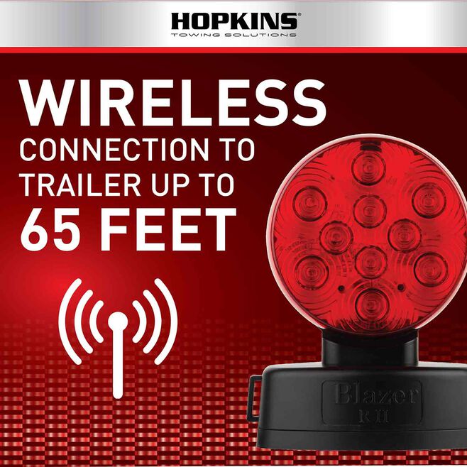 Hopkins LED Wireless Magnetic Towing Light Kit – No Wiring Required