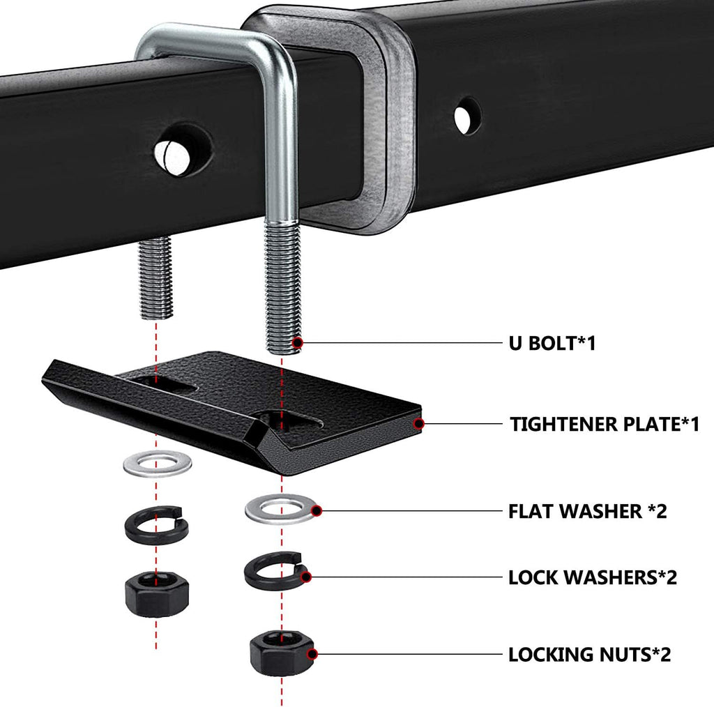 Anti-Rattle Hitch Clamp for Polaris Slingshot – 2" & 1-1/4" Receivers