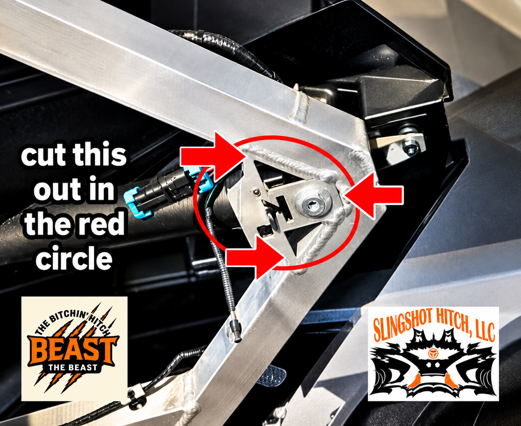 Enganche de remolque Beast Tow-Master para Polaris Slingshot – Hecho en EE. UU., compatible con modelos 2015–2026 - $70 de descuento - NUESTRA VENTA DE ANIVERSARIO DE 7 AÑOS USA EL CÓDIGO DE DESCUENTO JULY 24 AL PAGAR