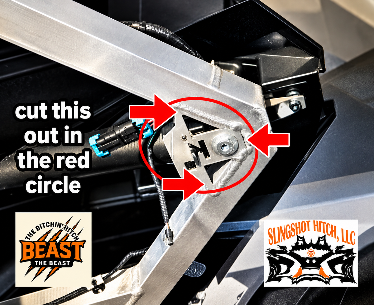 Enganche de remolque Beast Tow-Master para Polaris Slingshot – Hecho en EE. UU., compatible con modelos 2015–2026 - $70 de descuento - NUESTRA VENTA DE ANIVERSARIO DE 7 AÑOS USA EL CÓDIGO DE DESCUENTO JULY 24 AL PAGAR