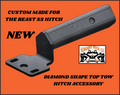 Diamond Ball Hitch Accessory – Top Mount Towing for Beast Tow-Master & Wicked Hitch