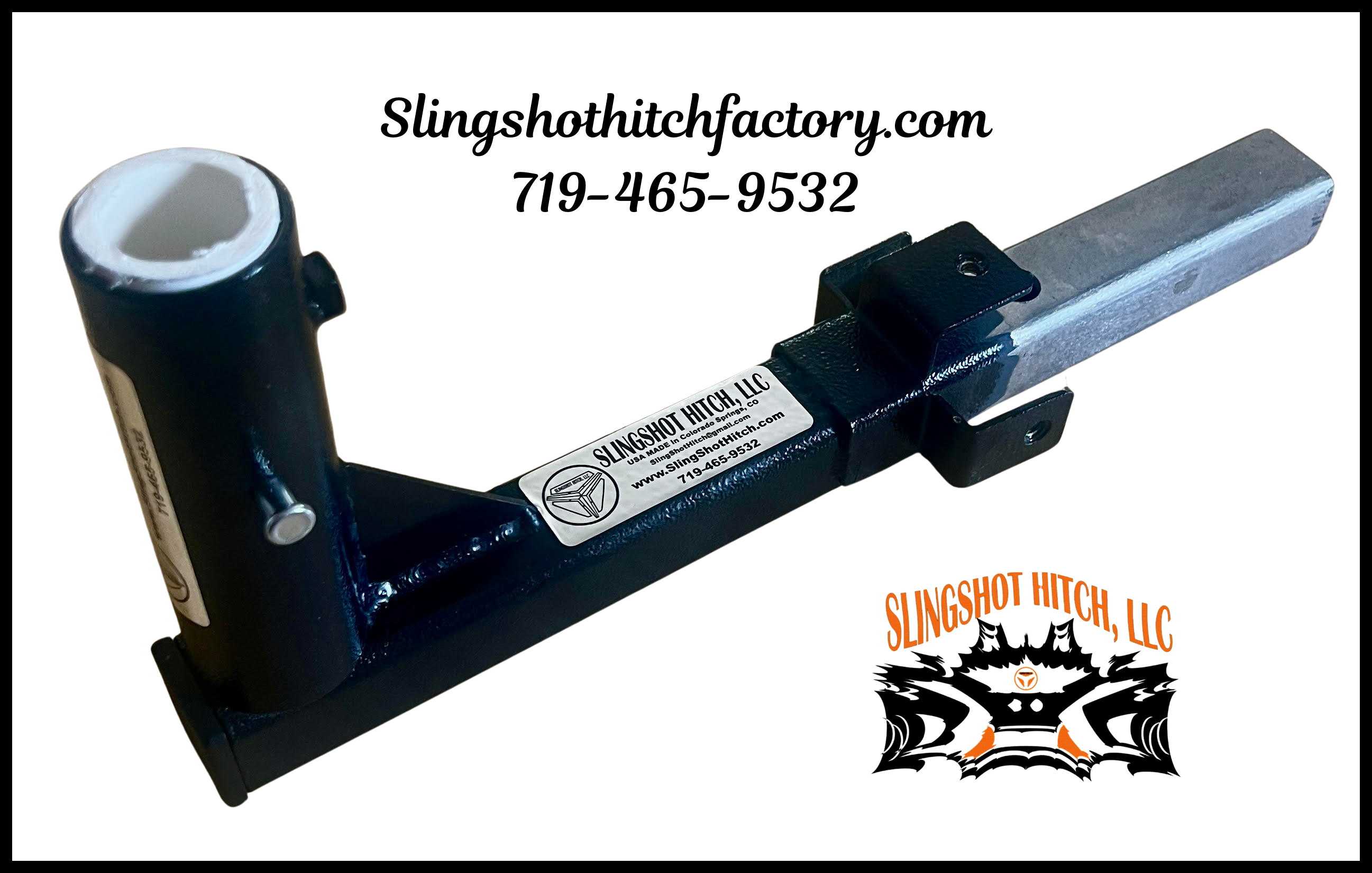 CUSTOM MADE USA SLINGSHOT HITCH FLAGPOLE BUDDY