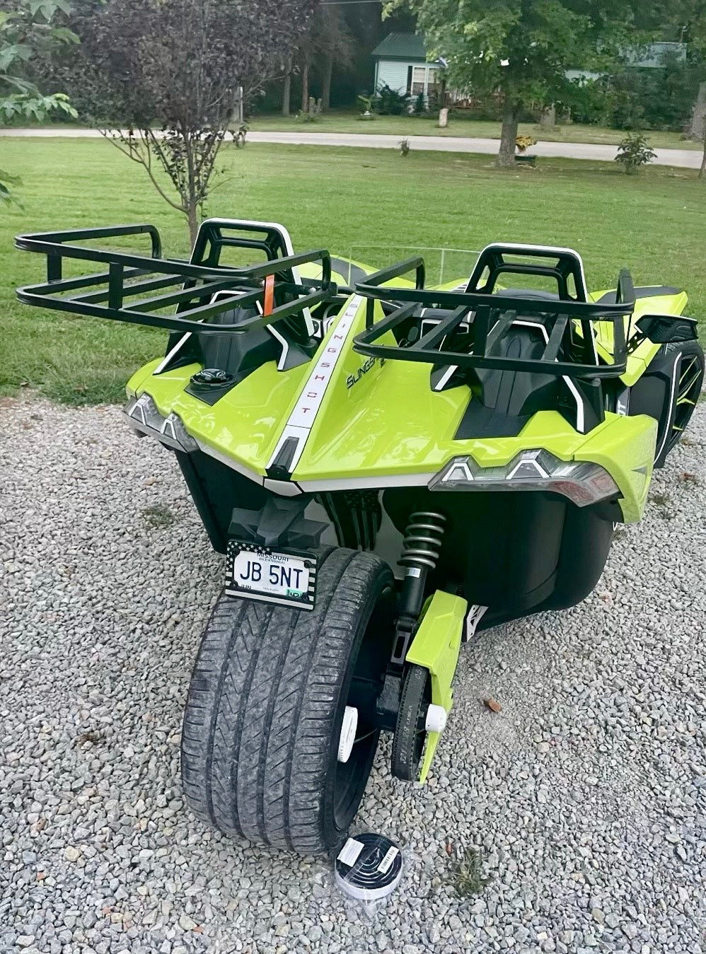 Polaris Slingshot Luggage Rack Set – Powder Coated, Easy Install