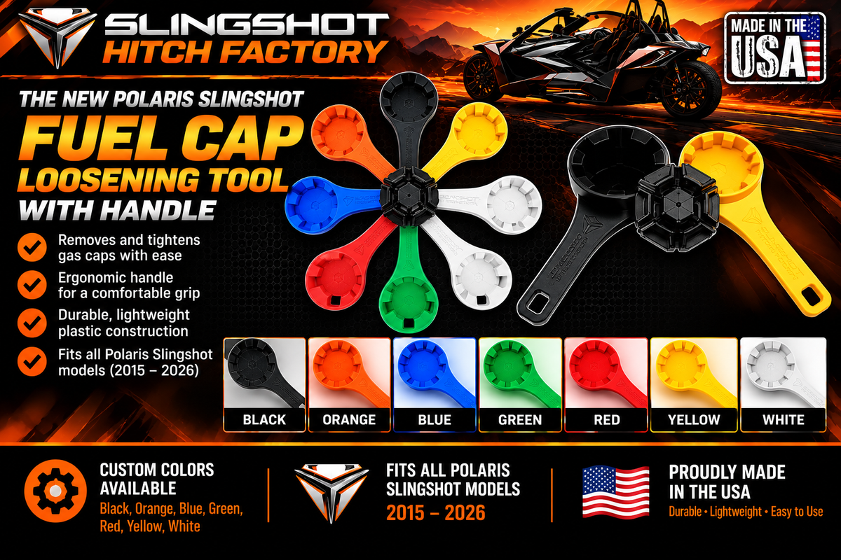 THE NEW" POLARIS SLINGSHOT FUEL CAP LOOSENING TOOL WITH HANDLE