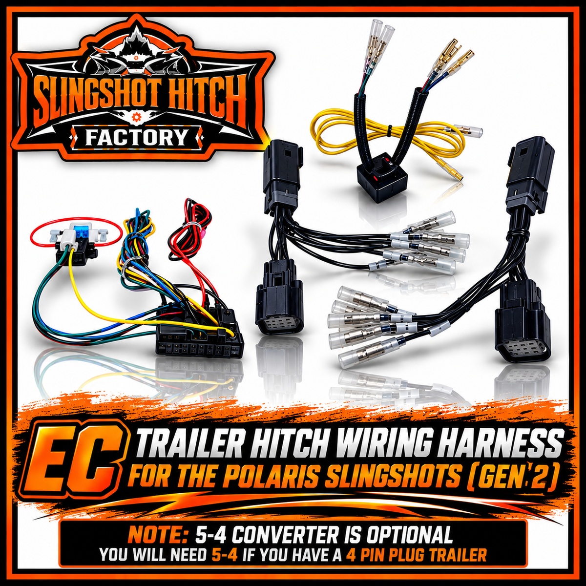 Cableado de Enganche de Remolque EC para Polaris Slingshots (Gen 2)