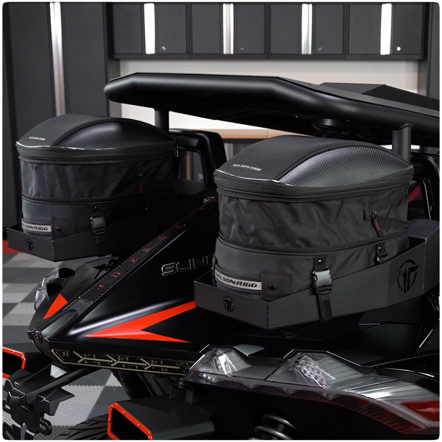 Aluminum Luggage Racks for the Polaris Slingshot (Set of 2) (2017+)