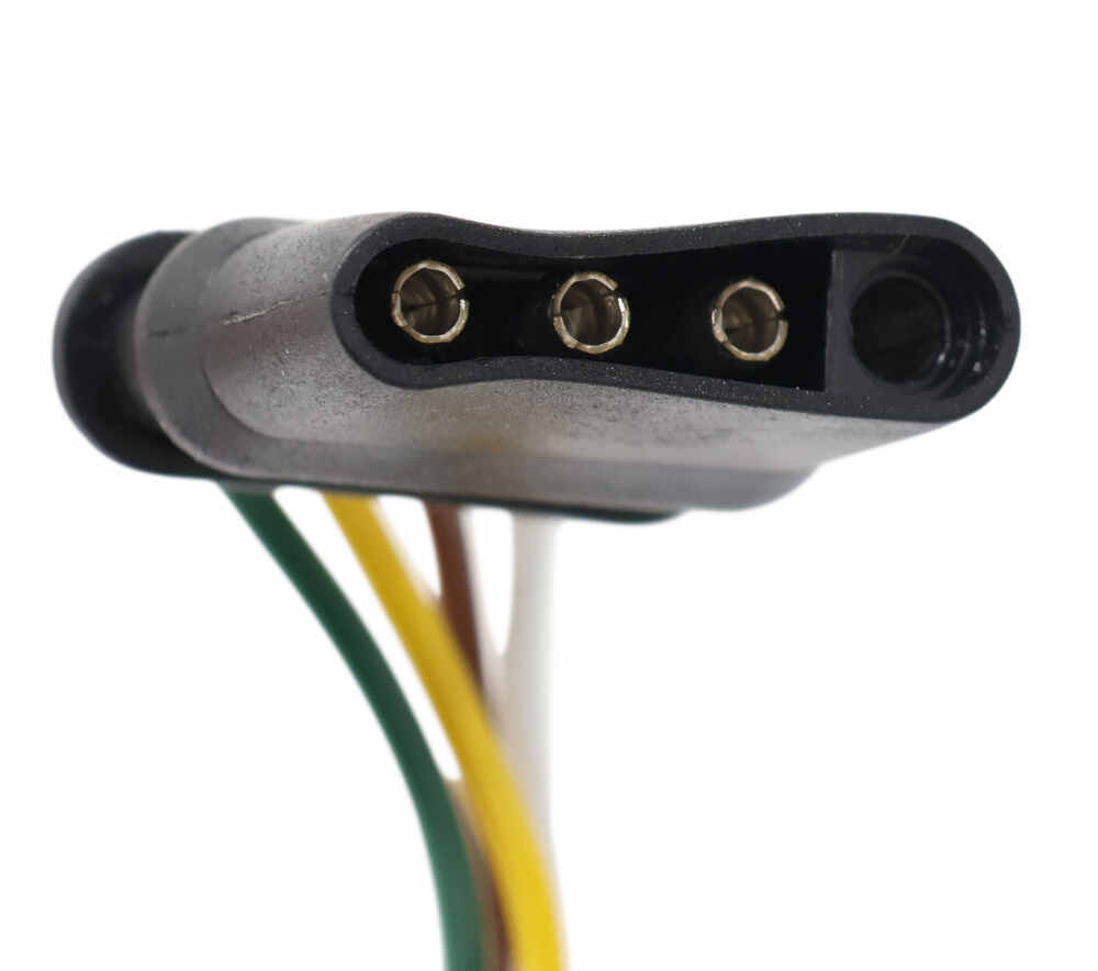 Polaris Slingshot 4-Pin Hitch Wiring Kit + Inline 4-Way Flat Plug Tester
