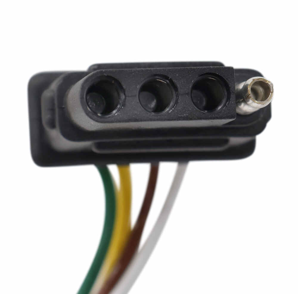 Polaris Slingshot 4-Pin Hitch Wiring Kit + Inline 4-Way Flat Plug Tester