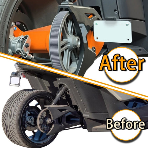 LED Swingarm License Plate Relocator Kit